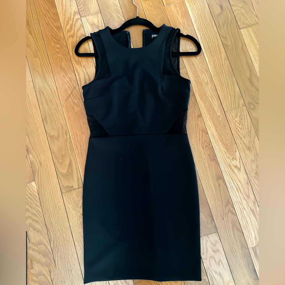 Express Black Mini Dress
